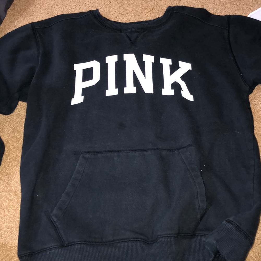 Pink crew neck